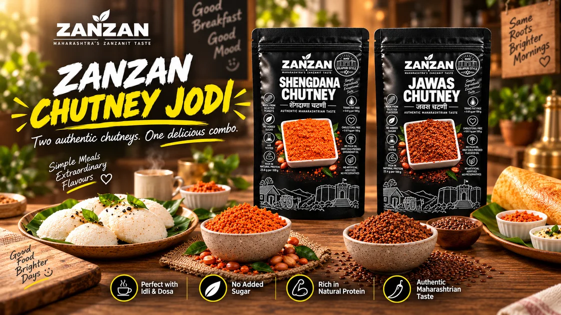 ZANZAN Chutney Jodi — flavour story
