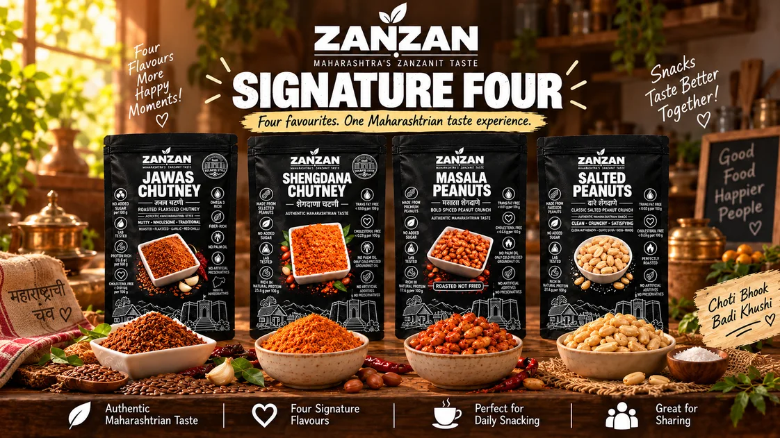 ZANZAN Signature Four — flavour story