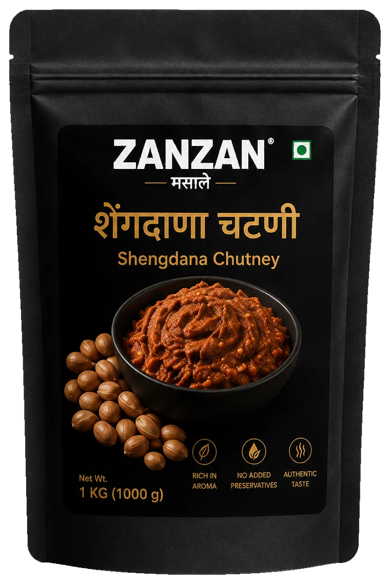 ZANZAN शेंगदाणा चटणी premium pouch