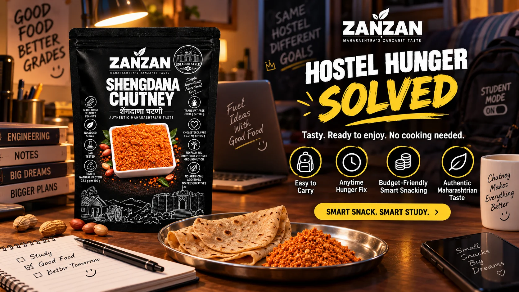 ZANZAN Shengdana Chutney campaign for authentic Maharashtrian meals — story 6